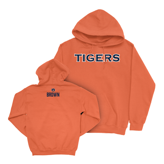 Auburn Women's Gymnastics Orange Tigers Hoodie - Ananda Brown Small