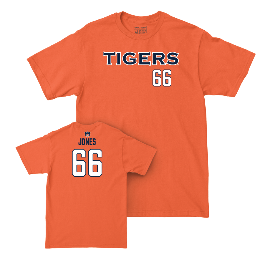 Auburn Football Orange Tigers Tee  - Avery Jones Small