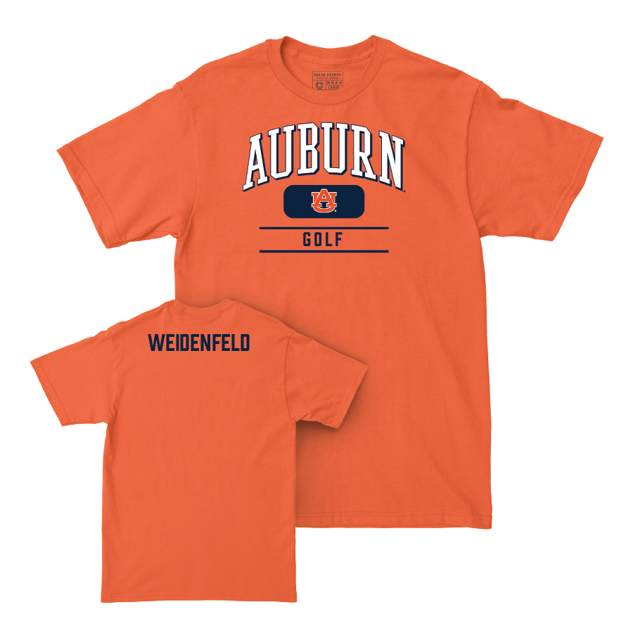 Auburn Women's Golf Orange Arch Tee - Casey Weidenfeld Small