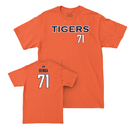 Auburn Football Orange Tigers Tee - Dylan Senda Small