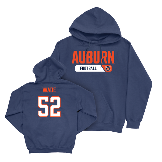 Auburn Football Navy Staple Hoodie - Dillon Wade Small