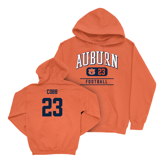 Auburn Football Orange Arch Hoodie - Jeremiah Cobb Small