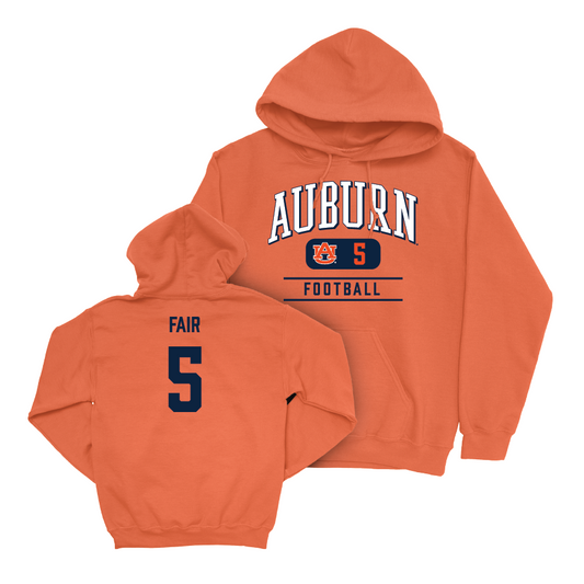 Auburn Football Orange Arch Hoodie - Jay Fair Small