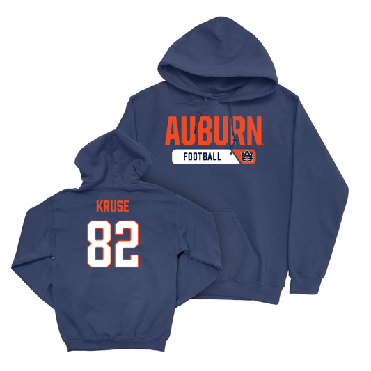 Auburn Football Navy Staple Hoodie - Jake Kruse Small