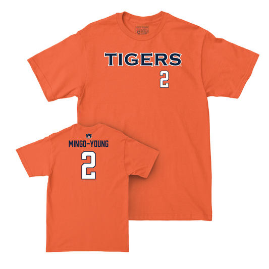 Auburn Women's Basketball Orange Tigers Tee - JaMya Mingo-Young Small