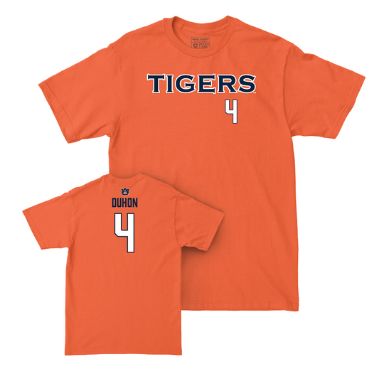 Auburn Women's Basketball Orange Tigers Tee - Kaitlyn Duhon Small