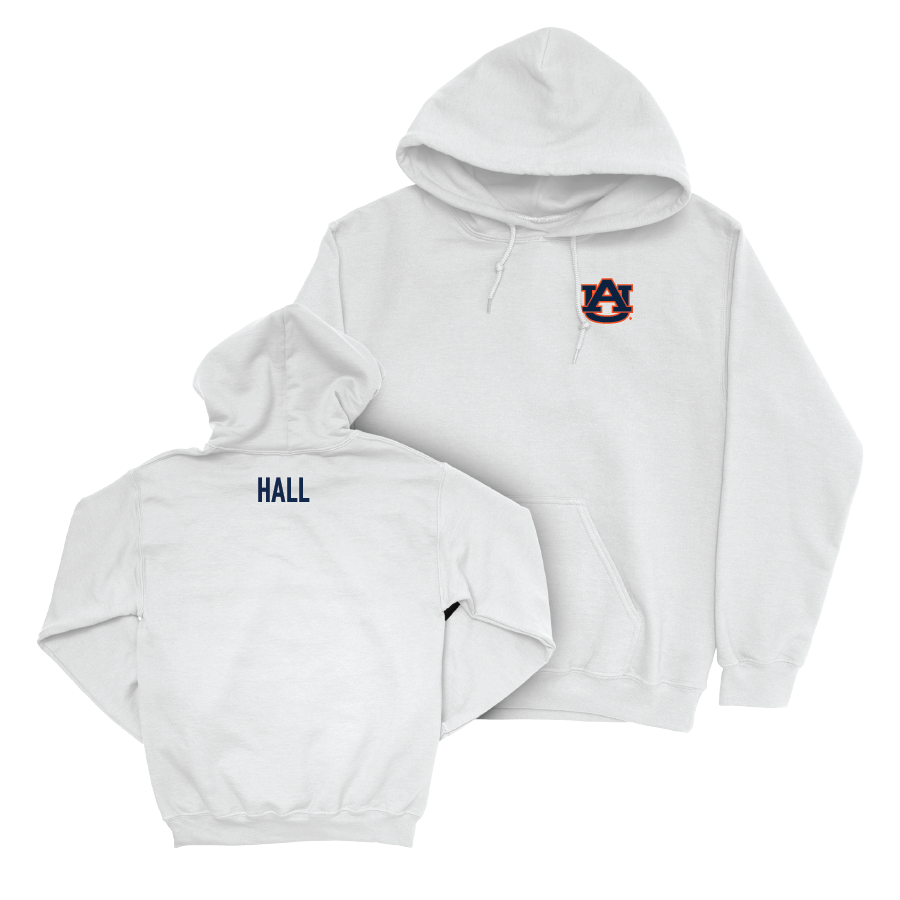 Auburn Equestrian White Logo Hoodie - Lauren Hall Small