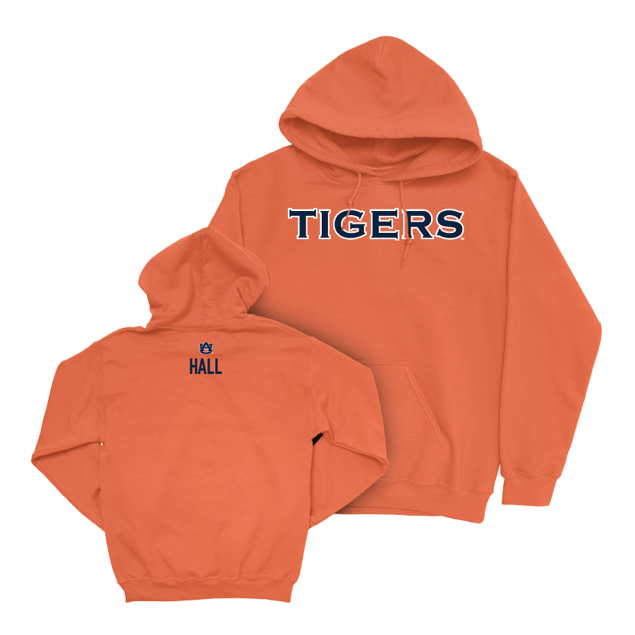 Auburn Equestrian Orange Tigers Hoodie - Lauren Hall Small