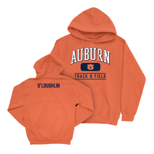 Auburn Women's Track & Field Orange Arch Hoodie - Louis O'Loughlin Small