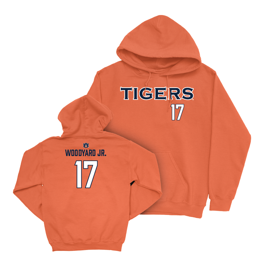 Auburn Football Orange Tigers Hoodie - Robert Woodyard Jr. Small