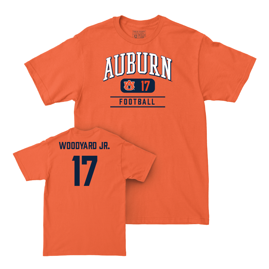 Auburn Football Orange Arch Tee - Robert Woodyard Jr. Small