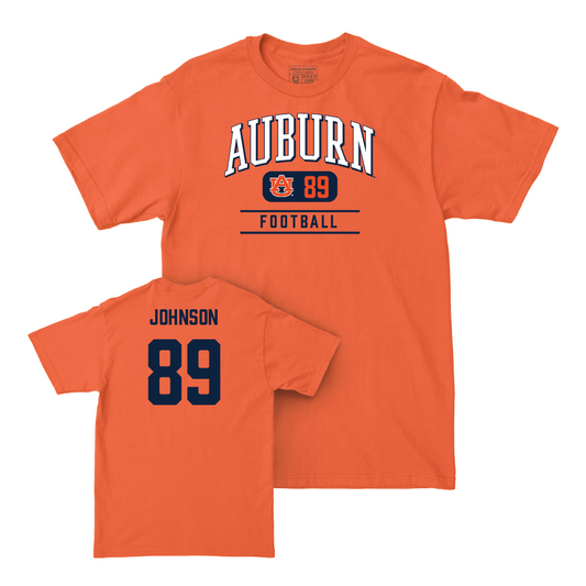 Auburn Football Orange Arch Tee - Whit Johnson Small