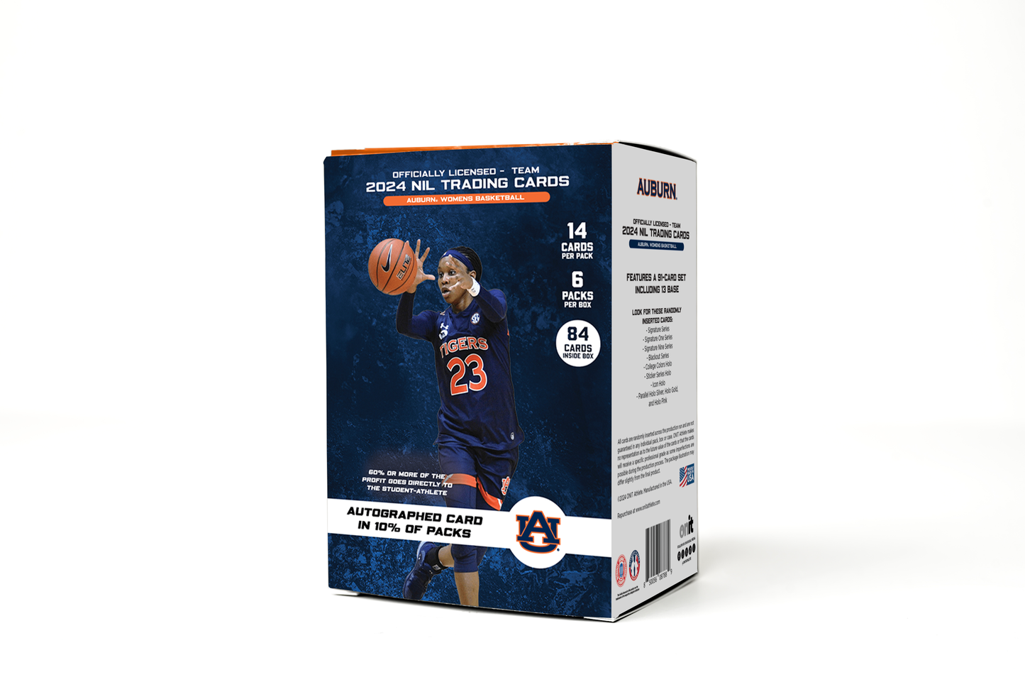 Auburn University® Platinum Box - NIL Women's Basketball 2023-24 Trading Cards - GUARANTEED AUTOGRAPH