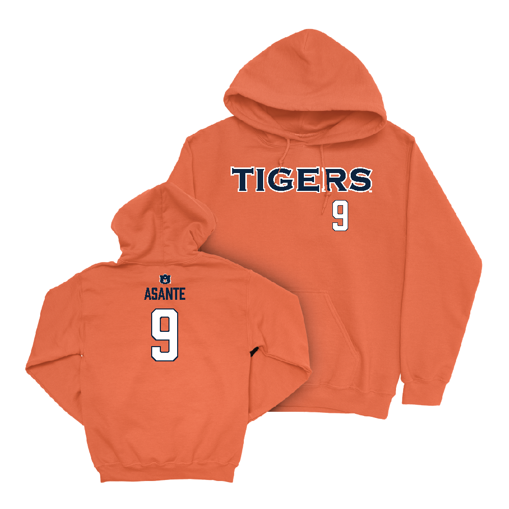 Auburn Football Orange Tigers Hoodie   - Eugene Asante