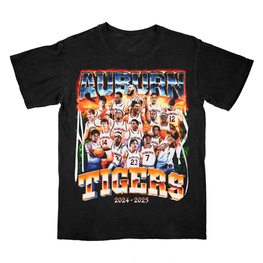 EXCLUSIVE RELEASE: Auburn Men's Basketball '24-25 Team Black Tee