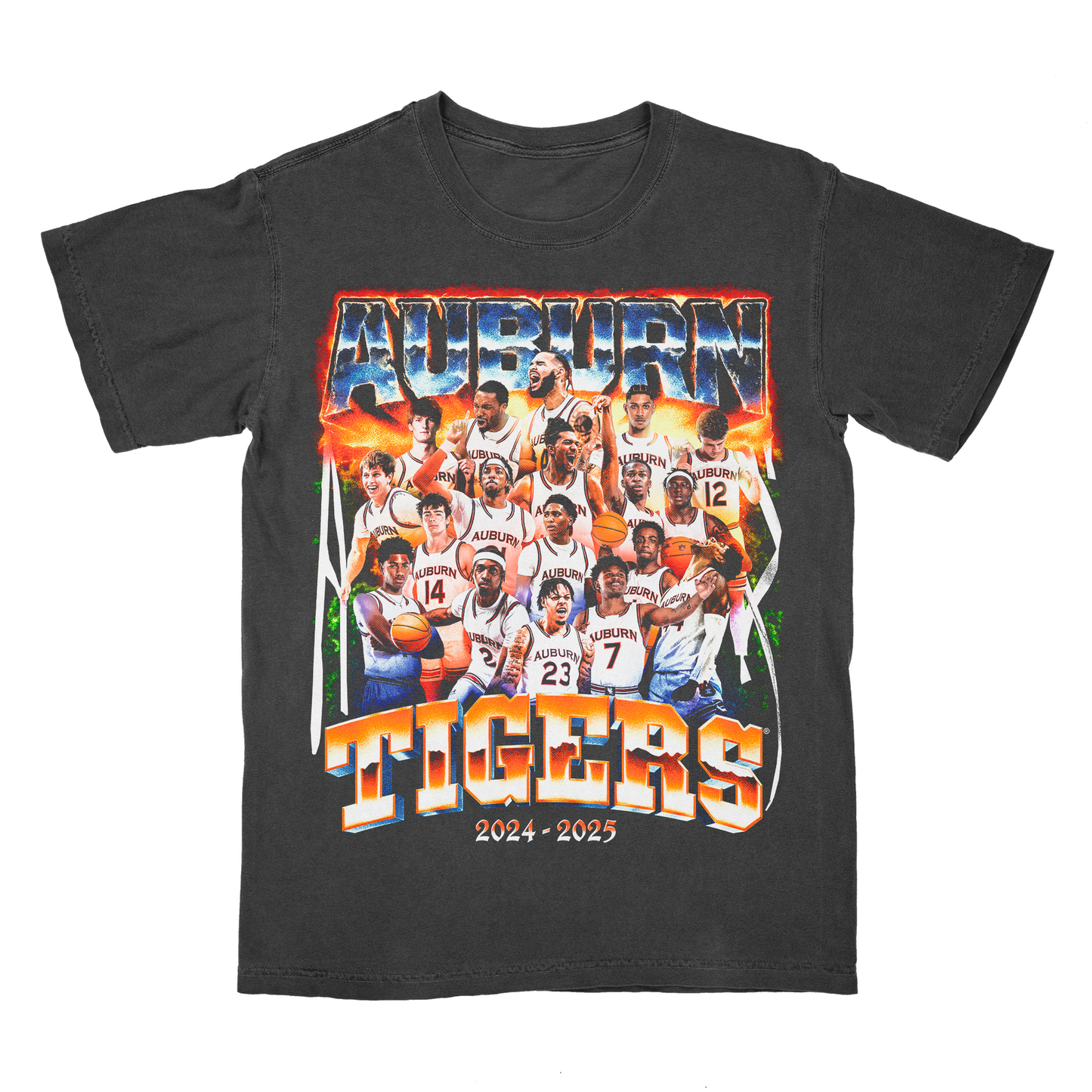 EXCLUSIVE RELEASE: Auburn Men's Basketball '24-25 Team Pepper Tee