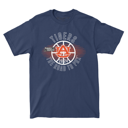 Auburn MBB Road to PHX T-shirt by Retro Brand