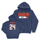 Auburn Women's Soccer Navy Staple Hoodie  - Lily Borders