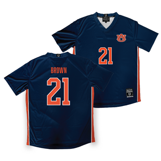 Auburn Women's Soccer Navy Jersey  - Ciara Brown