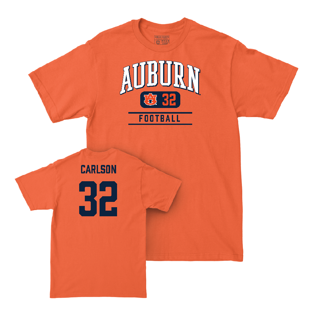 Auburn Football Orange Arch Tee   - Cade Carlson