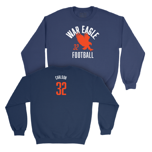 Auburn Football Navy War Eagle Crew   - Cade Carlson