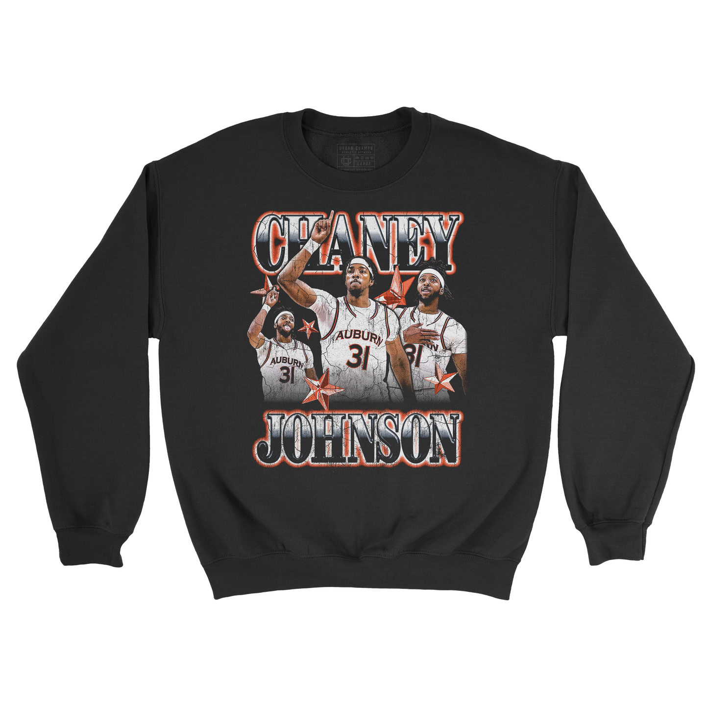 EXCLUSIVE RELEASE: Chaney Johnson 90s Retro Black Crew