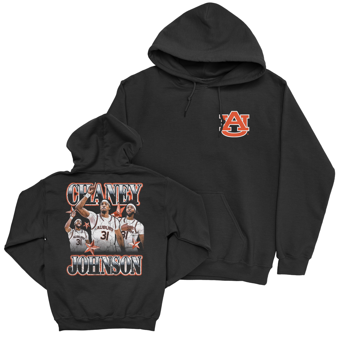 EXCLUSIVE RELEASE: Chaney Johnson 90s Retro Black Hoodie