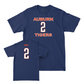 Auburn Men's Basketball Navy Sideline Tee  - Denver Jones