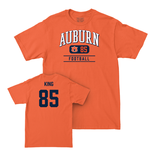 Auburn Football Orange Arch Tee  - Cam’Ron King