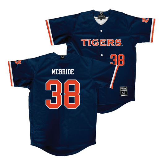 Auburn Baseball Navy Jersey - Conner McBride | #38