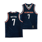 Auburn Women's Basketball Navy Jersey - Yakiya Milton | #7