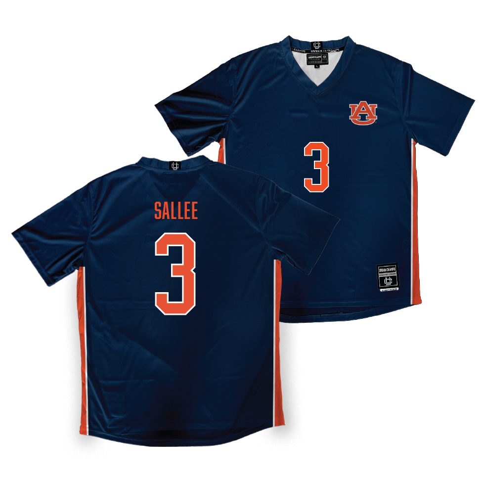 Auburn Women's Soccer Navy Jersey  - Shelby Sallee