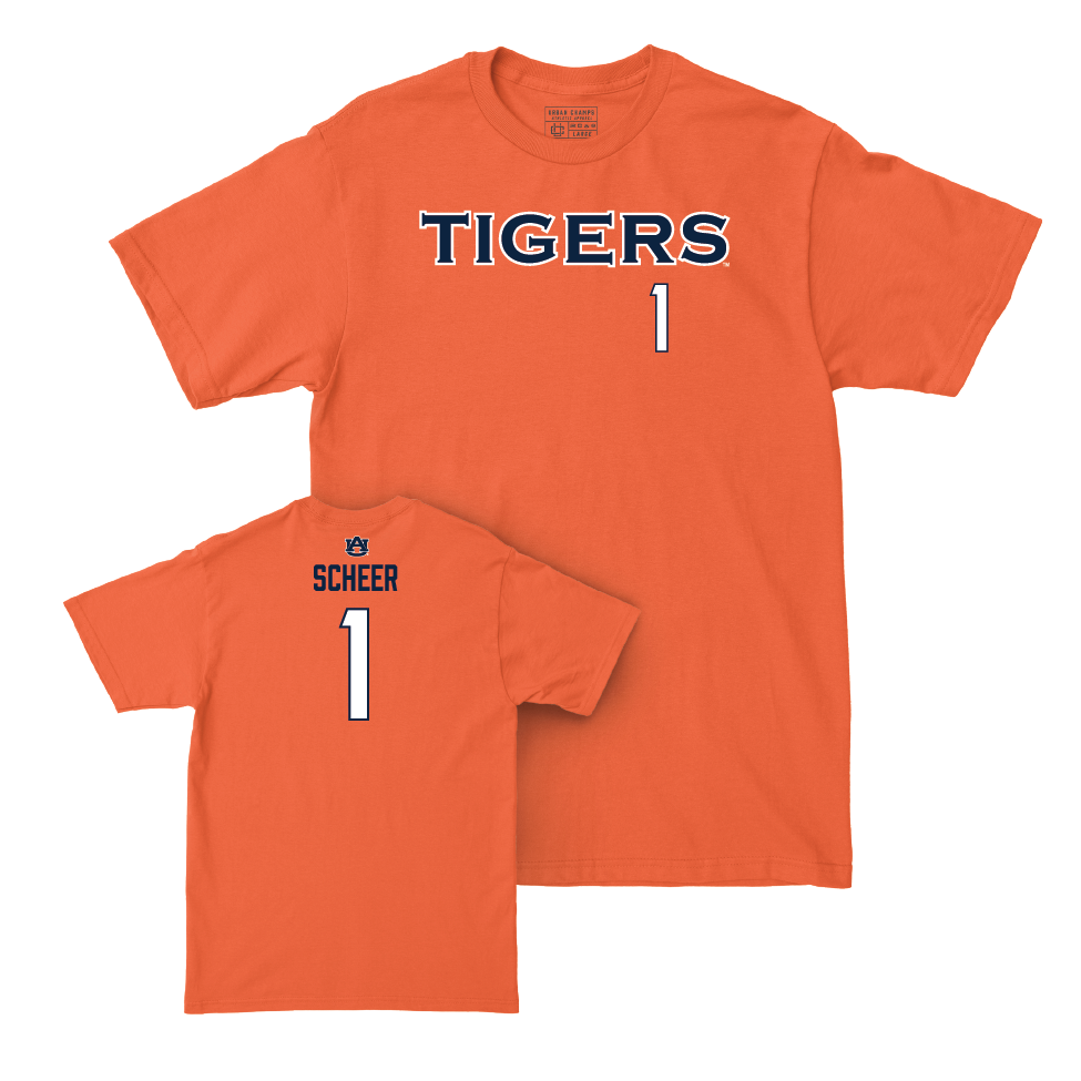 Auburn Women's Volleyball Orange Tigers Tee  - Madison Scheer