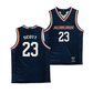 Auburn Men's Basketball Navy Jersey - Addarin Scott | #23