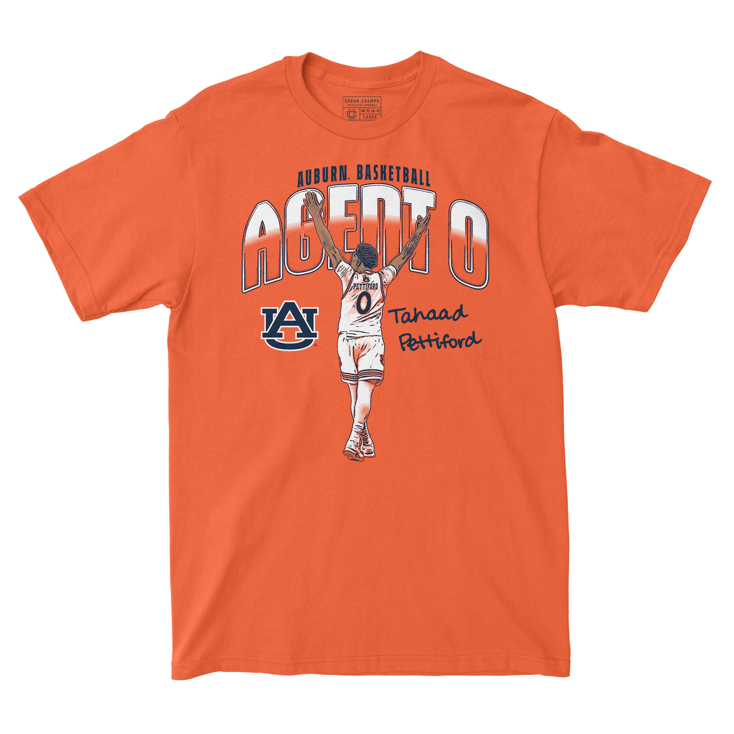 EXCLUSIVE RELEASE: Tahaad Pettiford Illustrated Orange Tee