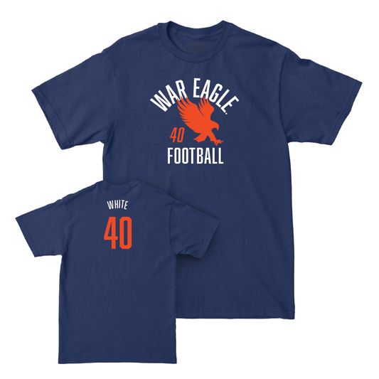 Auburn Football Navy War Eagle Tee  - Jake White