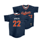 Auburn Softball Navy Jersey - Anna Wohlers | #22