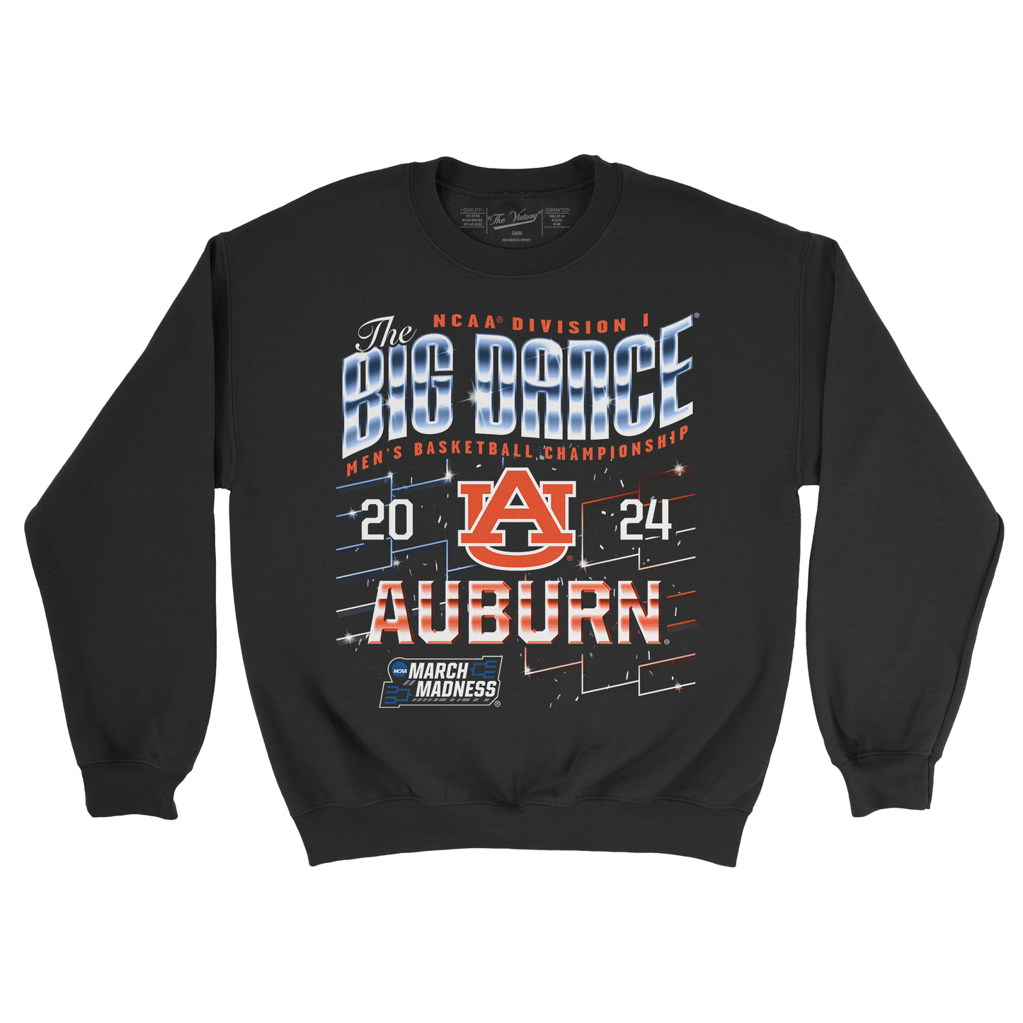 Auburn MBB 2024 NCAA Tournament Streetwear Crew by Retro Brand