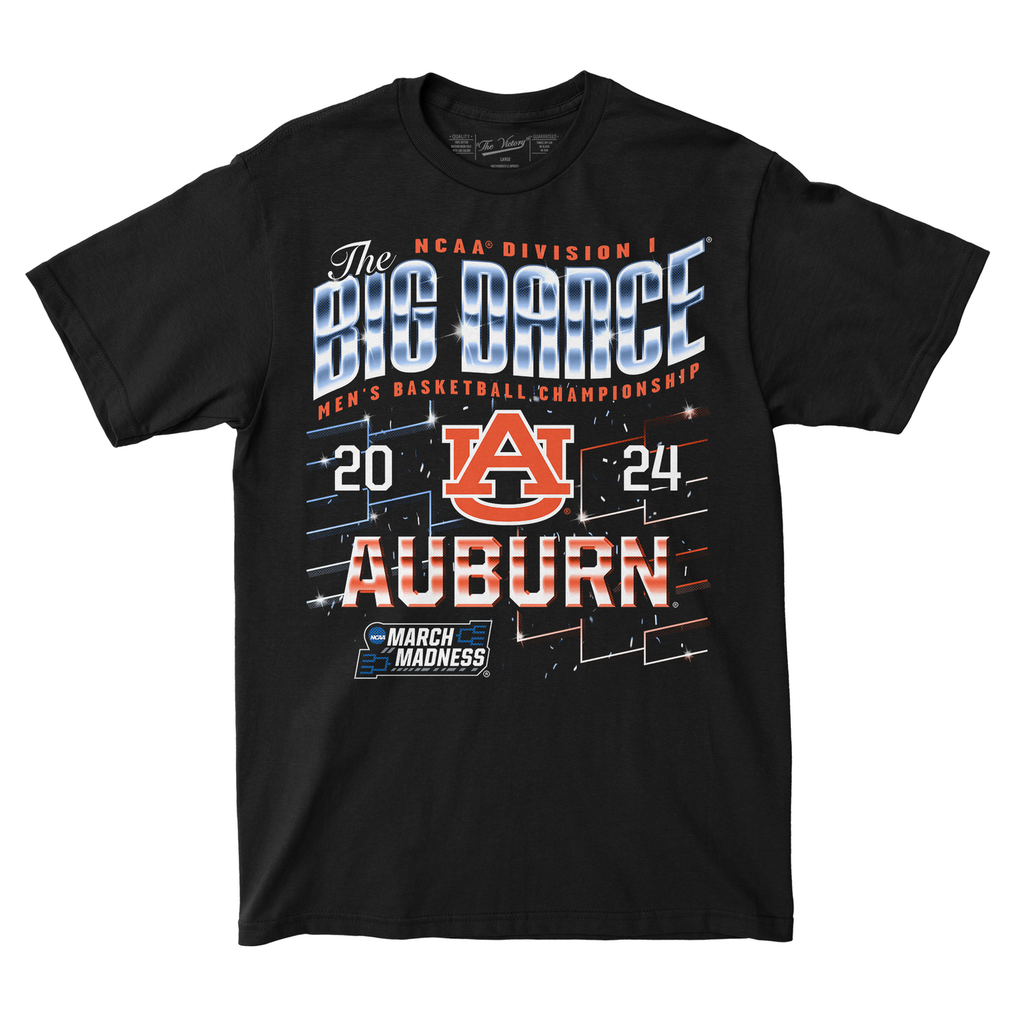 Auburn MBB 2024 NCAA Tournament Streetwear T-shirt by Retro Brand