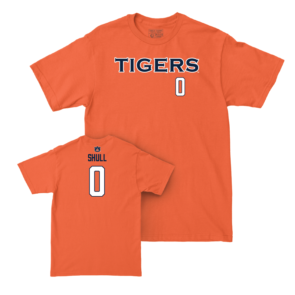 Auburn Football Orange Tigers Tee   - Broderick Shull