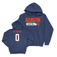 Auburn Men's Basketball Navy Staple Hoodie   - Tahaad Pettiford