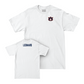 Auburn Women's Gymnastics White Logo Comfort Colors Tee  - Caroline Leonard