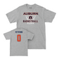 Auburn Men's Basketball Sport Grey Hardwood Tee   - Tahaad Pettiford