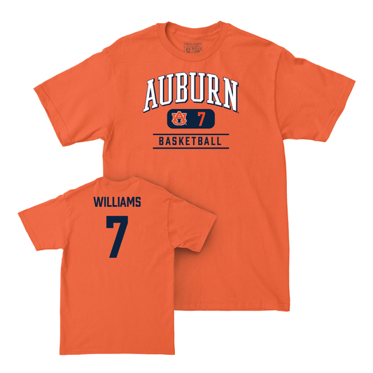 Auburn Men's Basketball Orange Arch Tee   - CJ Williams