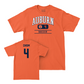 Auburn Women's Soccer Orange Arch Tee  - Taylor Chism